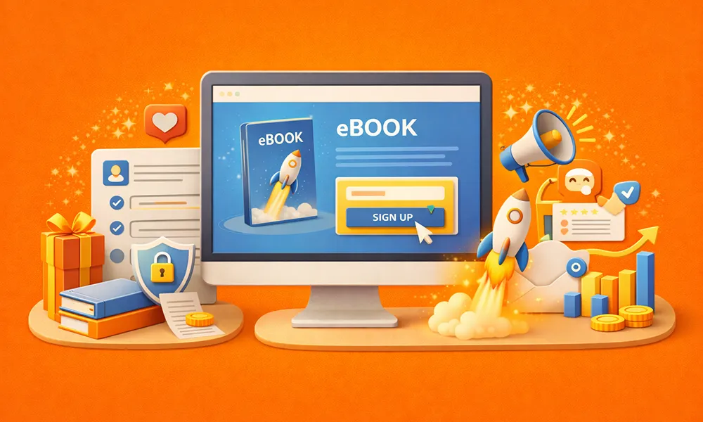 Set Up an eBook Landing Page