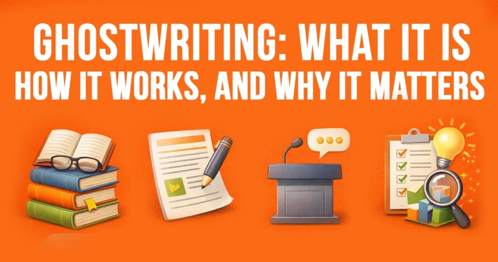 Ghostwriting: What It Is, How It Works, and Why It Matters